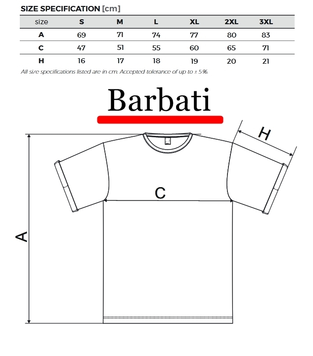Tabel mărime Bărbați